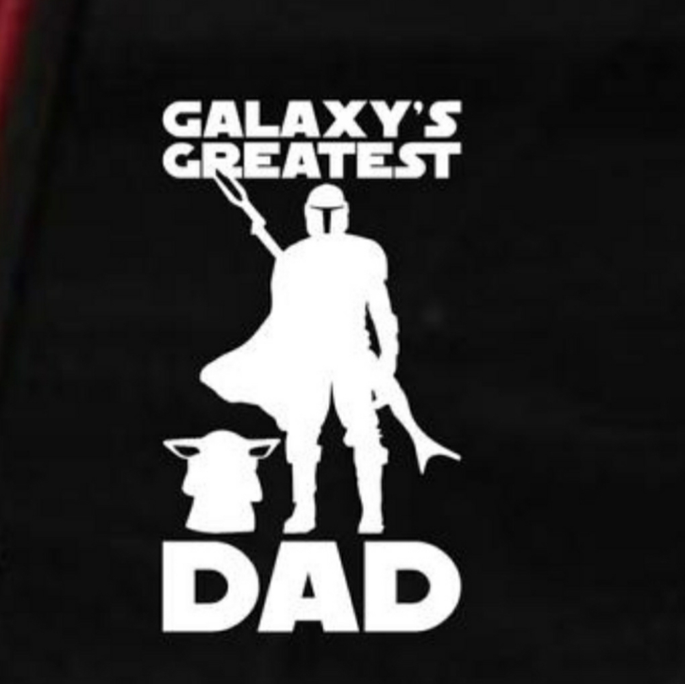 Custom cut vinyl shirt fathers day